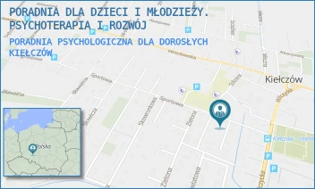 PORADNIA PSYCHOLOGICZNA DLA DOROSŁYCH - PORADNIA DLA DZIECI I MŁODZIEŻY. PSYCHOTERAPIA I ROZWÓJ - UL. SPORTOWA 5,  KIEŁCZÓW