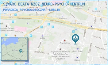 PORADNIA PSYCHOLOGICZNA - SZWARC BEATA NZOZ NEURO-PSYCHO-CENTRUM - STASZICA 22,  LUBLIN