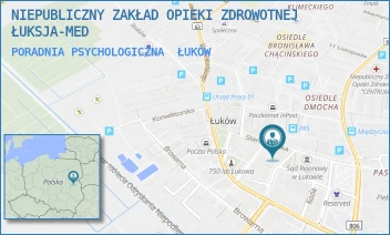 PORADNIA PSYCHOLOGICZNA - NIEPUBLICZNY ZAKŁAD OPIEKI ZDROWOTNEJ ŁUKSJA-MED - STAROPIJARSKA 3,  ŁUKÓW