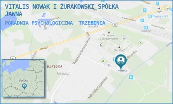 PORADNIA PSYCHOLOGICZNA - VITALIS NOWAK I ŻURAKOWSKI SPÓŁKA Z OGRANICZONĄ ODPOWIEDZIALNOŚCIĄ - UL. KOPERNIKA 25,  TRZEBINIA