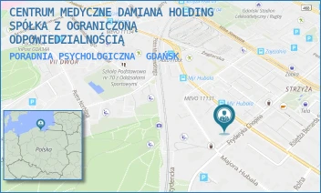 PORADNIA PSYCHOLOGICZNA - CENTRUM MEDYCZNE DAMIANA HOLDING SP. Z O.O. - UL. MIKOŁAJA GOMÓŁKI 2,  GDAŃSK