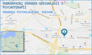 PORADNIA PSYCHOLOGICZNA - PODKARPACKI OŚRODEK SEKSUOLOGII I PSYCHOTERAPII - UL. STANISŁAWA JABŁOŃSKIEGO 7/F,  RZESZÓW