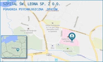 PORADNIA PSYCHOLOGICZNA - SZPITAL ŚW. LEONA SP. Z O.O. - SZPITALNA 4/SZP, OPATÓW