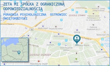 PORADNIA PSYCHOLOGICZNA - ZETA MI SPÓŁKA Z OGRANICZONĄ ODPOWIEDZIALNOŚCIĄ - OGRODY 10A/3U, OSTROWIEC ŚWIĘTOKRZYSKI