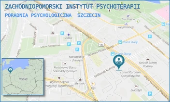 PORADNIA PSYCHOLOGICZNA - ZACHODNIOPOMORSKI INSTYTUT PSYCHOTERAPII - KRÓLOWEJ KORONY POLSKIEJ 26/1,1A,2A,3,  SZCZECIN